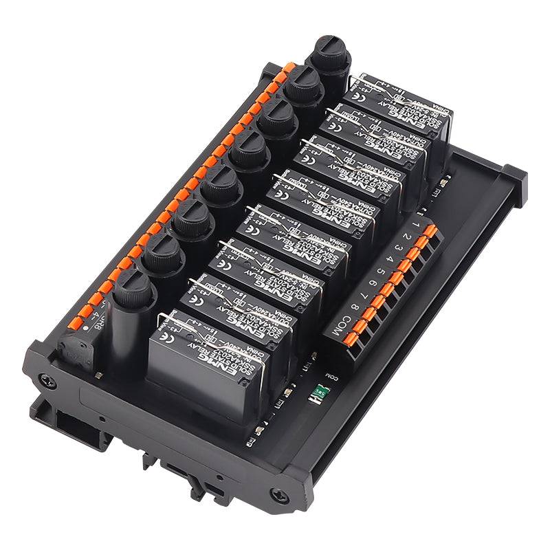 ENMG  Solid State Relay Module RT-SSK-Screw , 2/4/6/8/10/12/16-Way, 5-24V