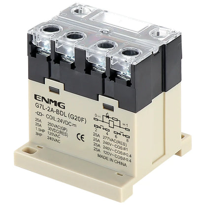 ENMG 25A Intermediate Relay - G7L-2A-BUB, 2 Normally Open Contacts